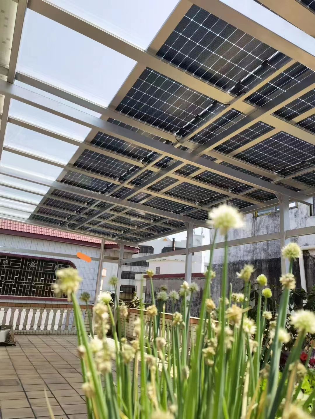 龙海别墅家用屋顶太阳能发电系统安装